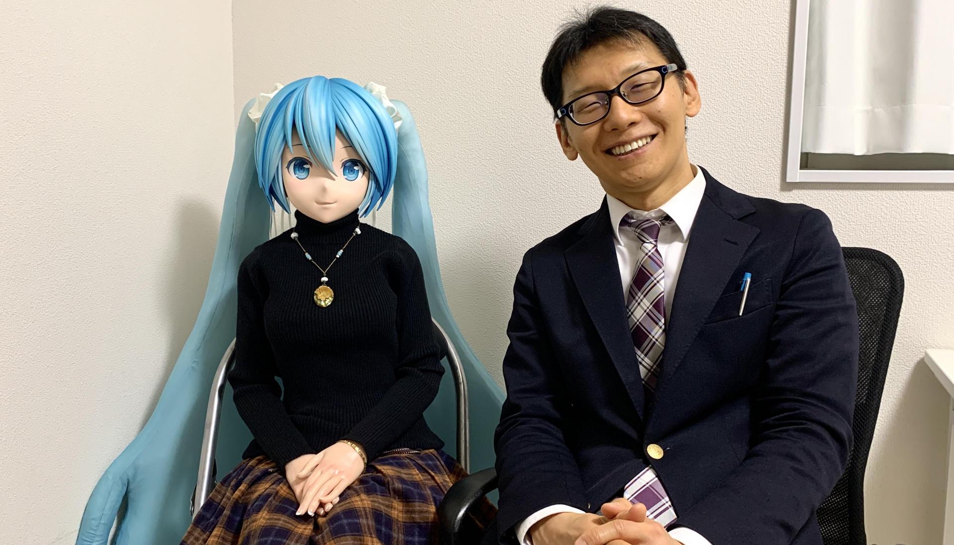 Boda con personaje ficticio en Japón.