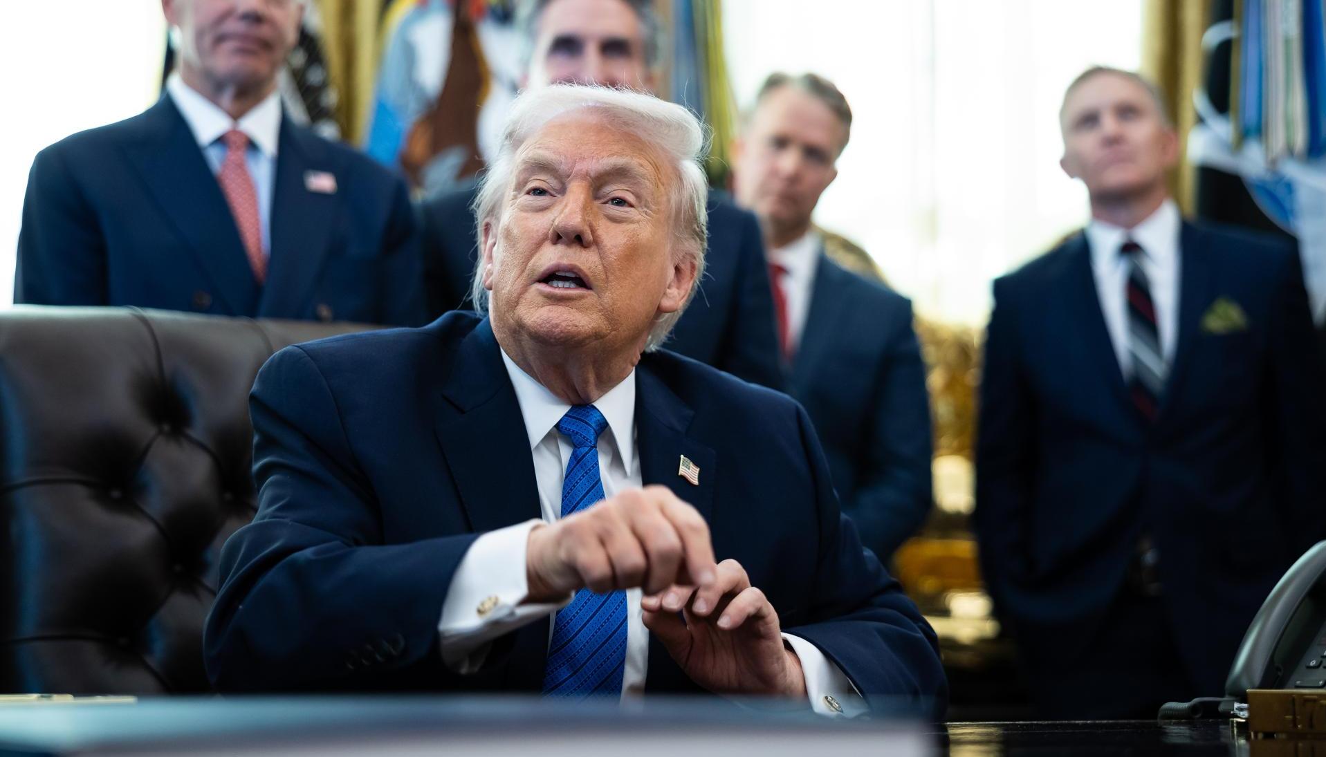 Donald Trump, Presidente de Estados Unidos.