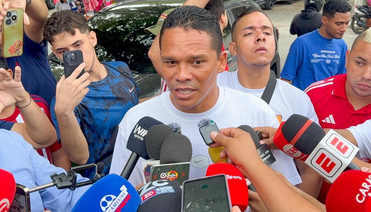 Carlos Bacca dijo que ya se encuenta en la fase final de la recuperación de su lesión.