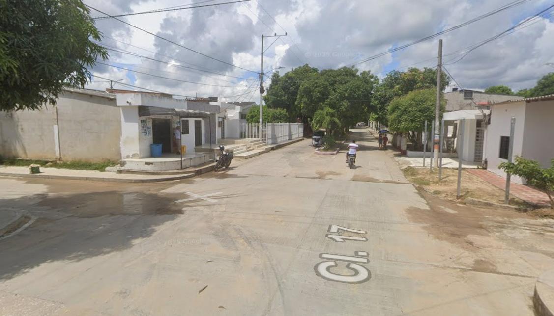 Sector donde ocurrieron los hechos. 