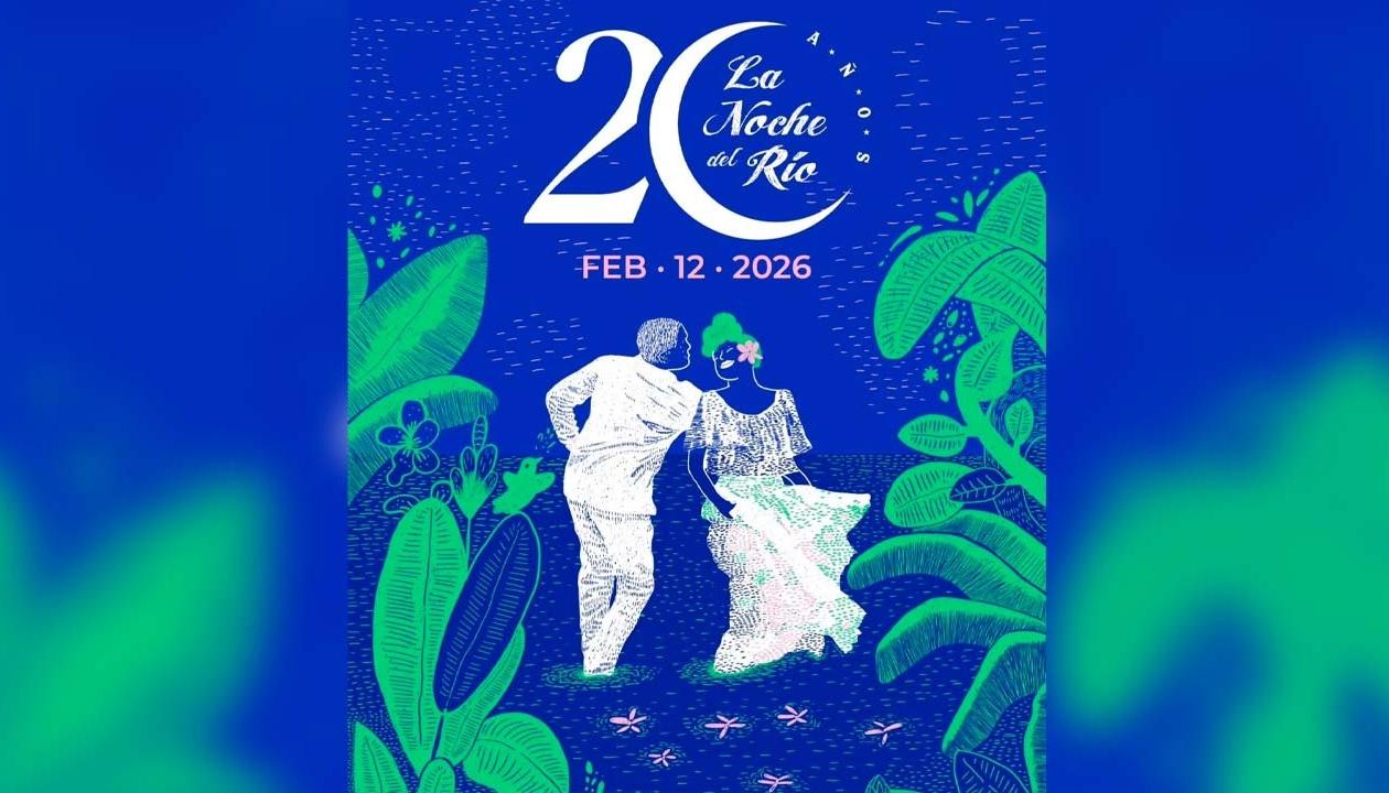Imagen oficial de la Noche del Río. 