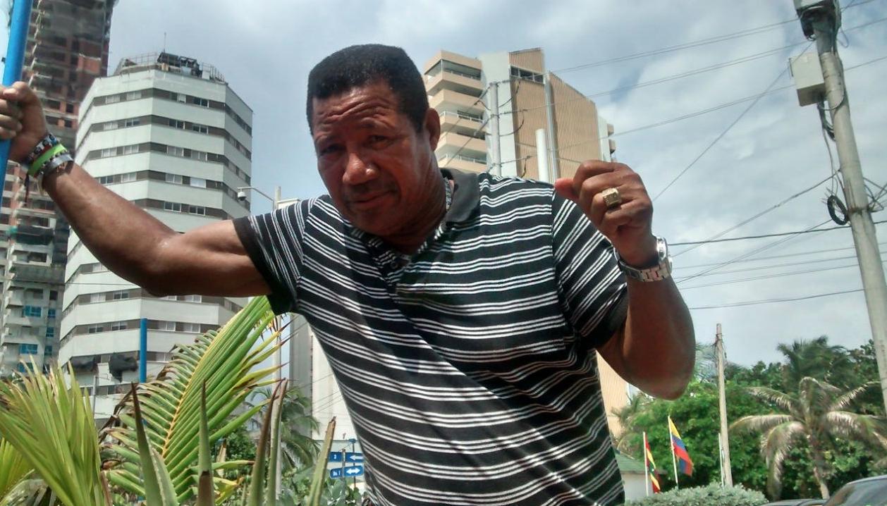 El boxeador Bonifacio Ávila, fallecido este lunes en Cartagena. 