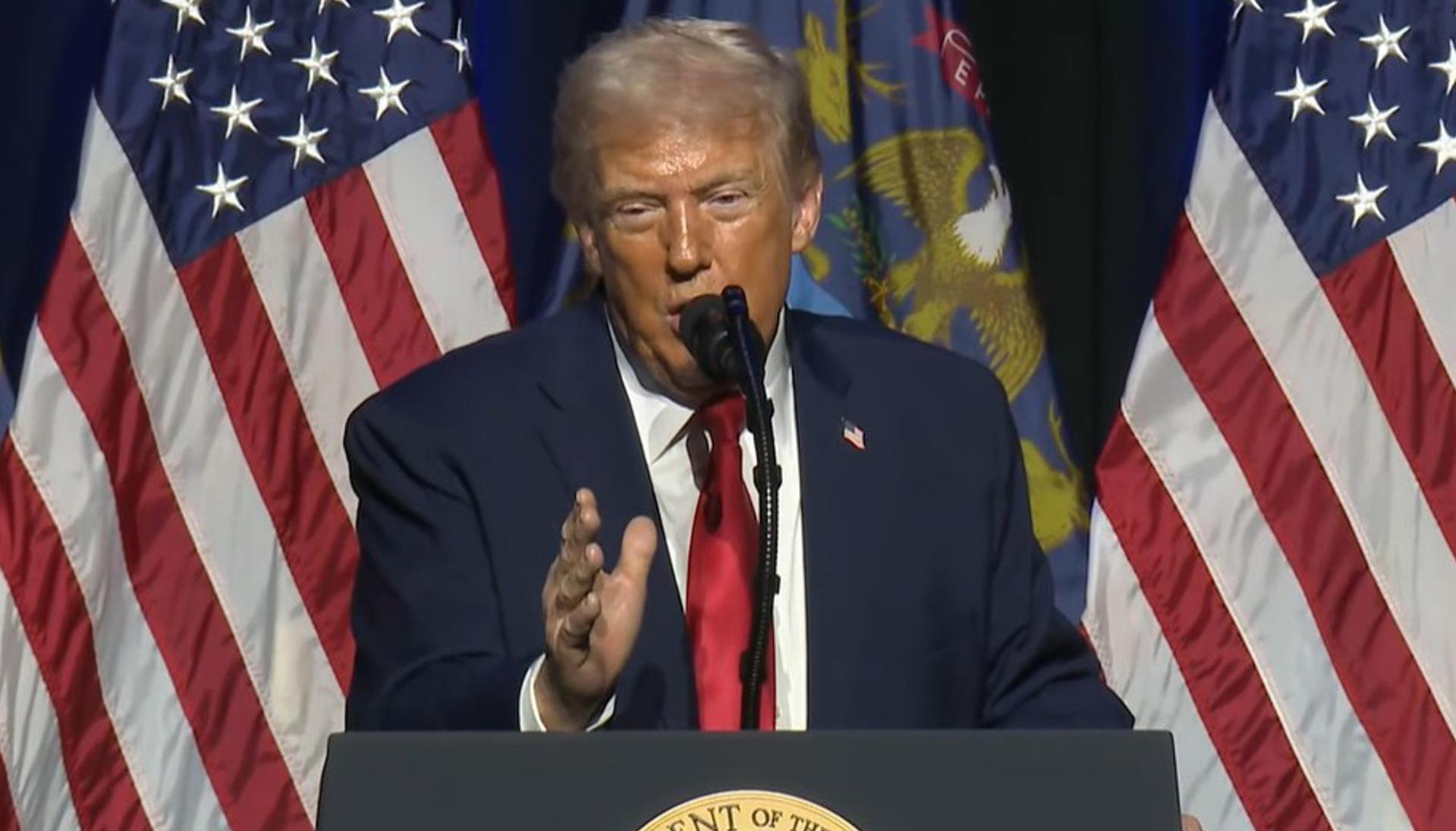 Donald Trump, Presidente de Estados Unidos.