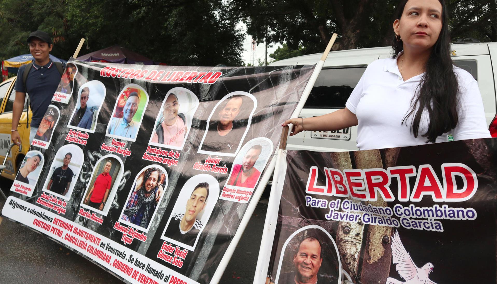 Colombianos en la frontera