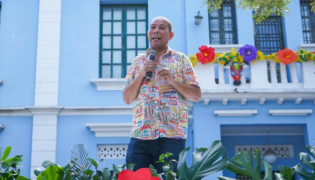 Secretario de Cultura y Patrimonio del Distrito, Juan Ospino Acuña. 