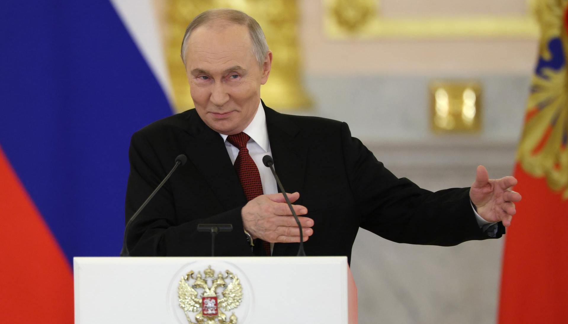 Vladímir Putin, Presidente de Rusia.