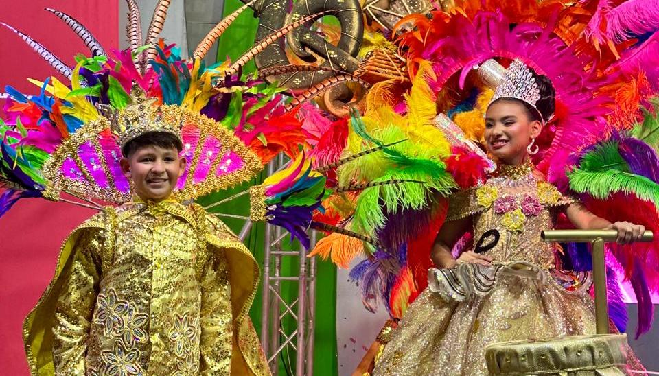 Reyes Infantiles del Carnaval de Santo Tomás.