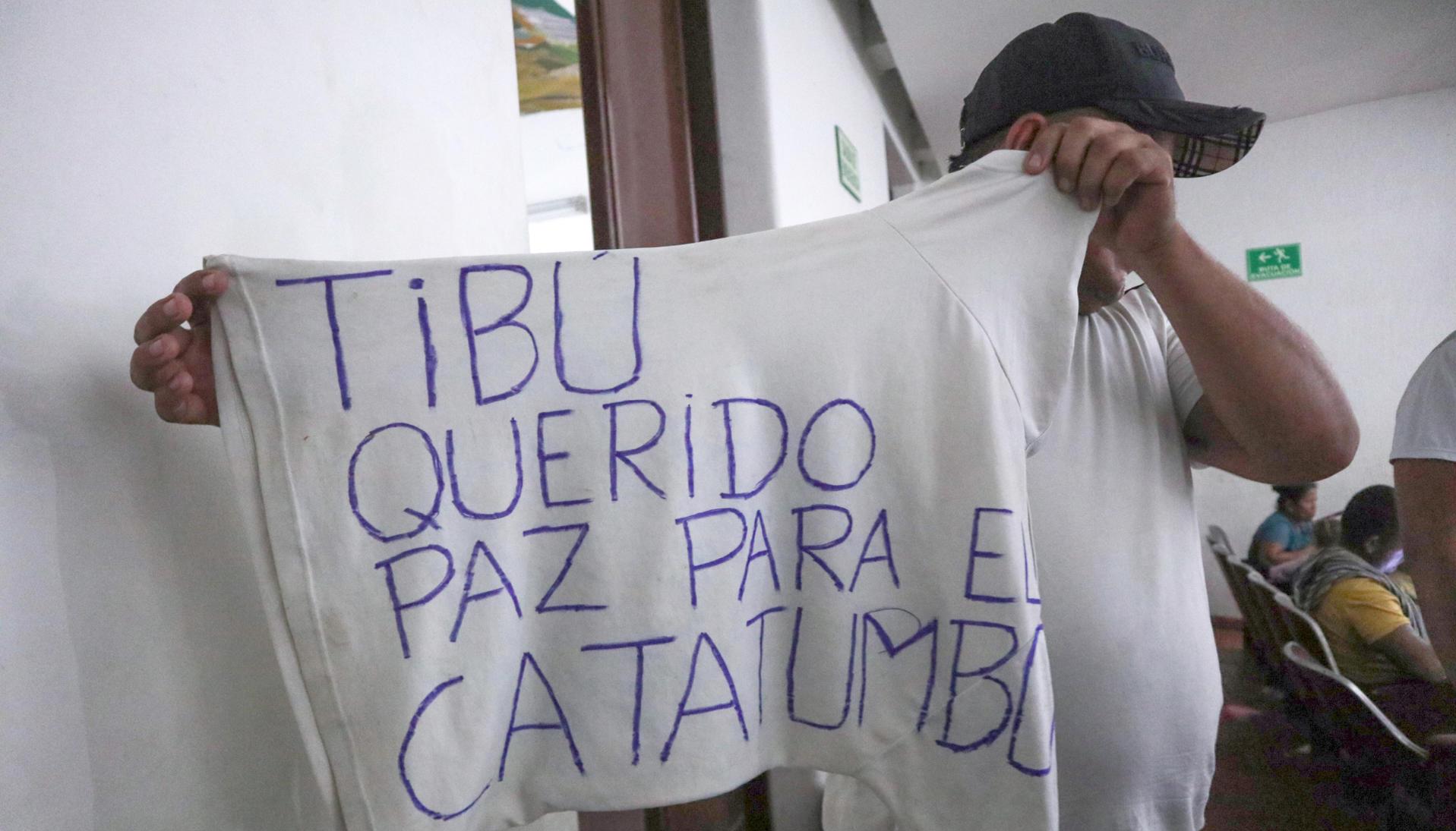 Ciudadanía pide la paz para la región. 