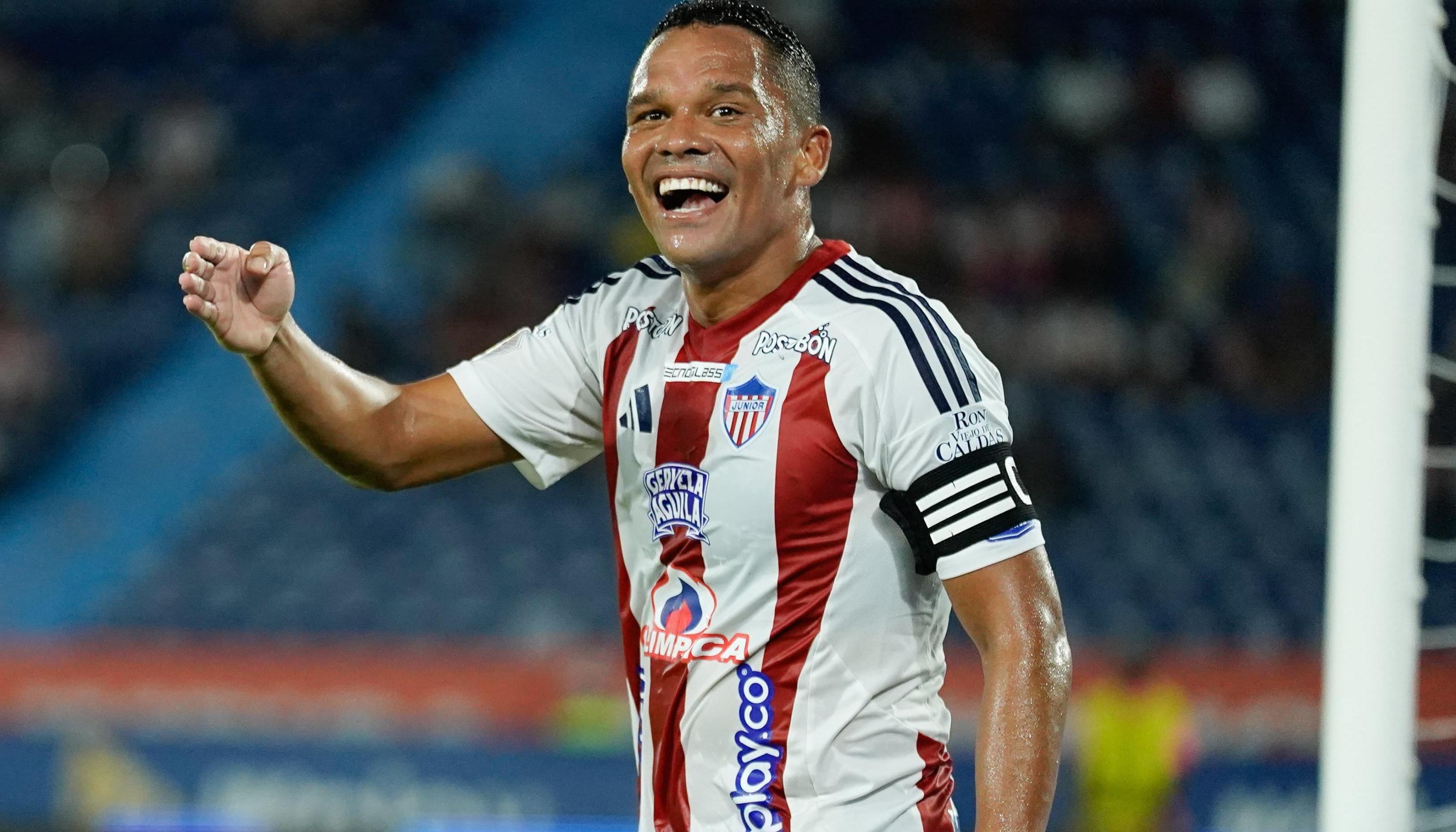 Carlos Bacca, delantero de Junior.