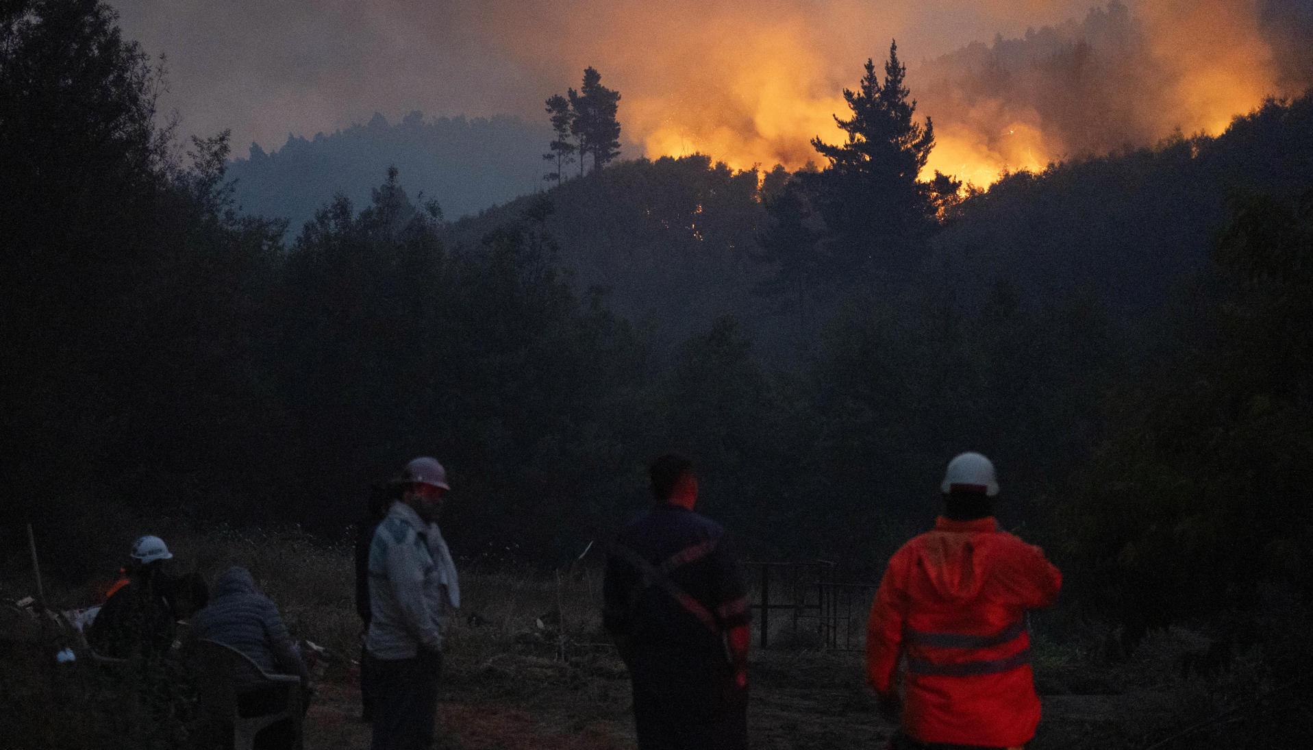 Incendios forestales en Chile