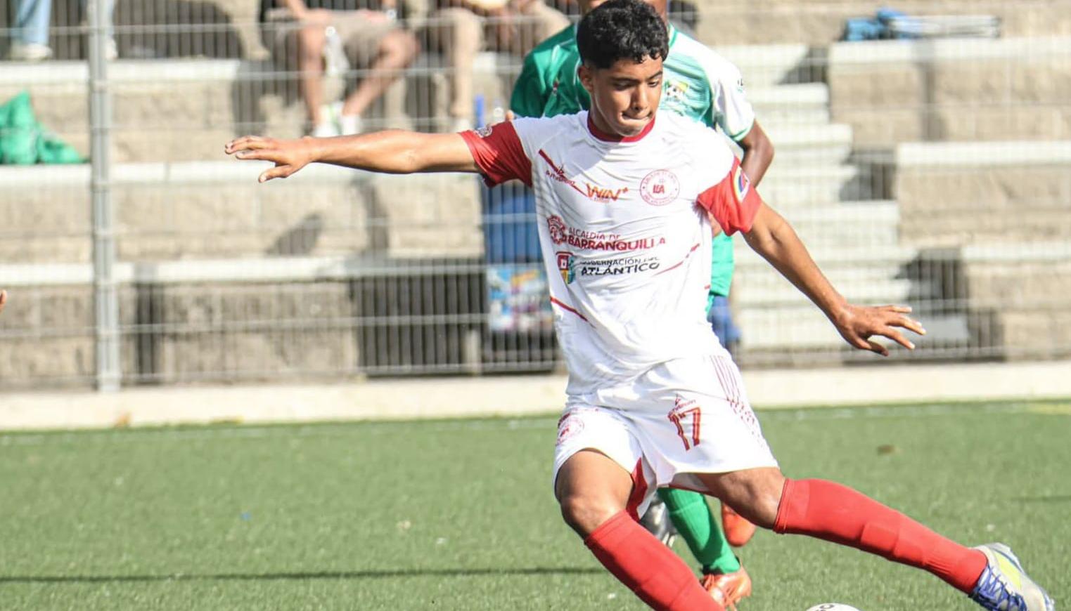Jesús Larios marcó un doblete ante Quindío.