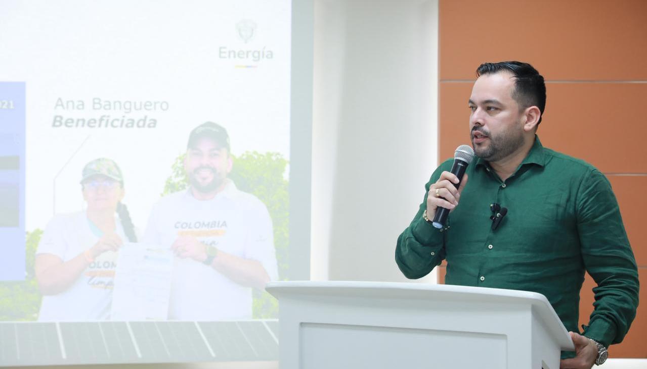 Edwin Palma, ministro de Minas y Energía. 