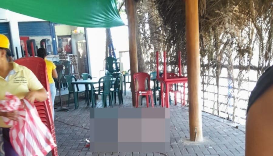 Restaurante donde se perpetró el ataque. 