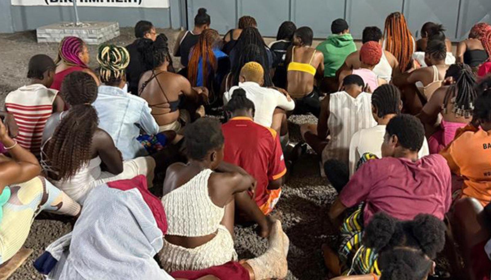 Operación contra inmigración ilegal y trata de personas