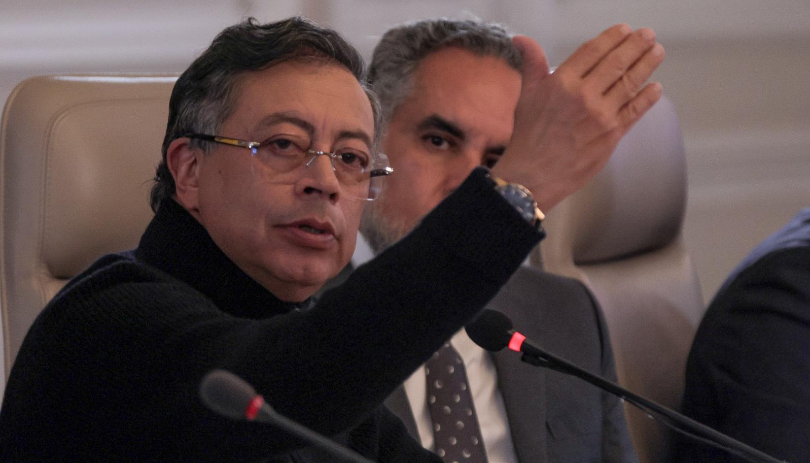Gustavo Petro, presidente de Colombia. 