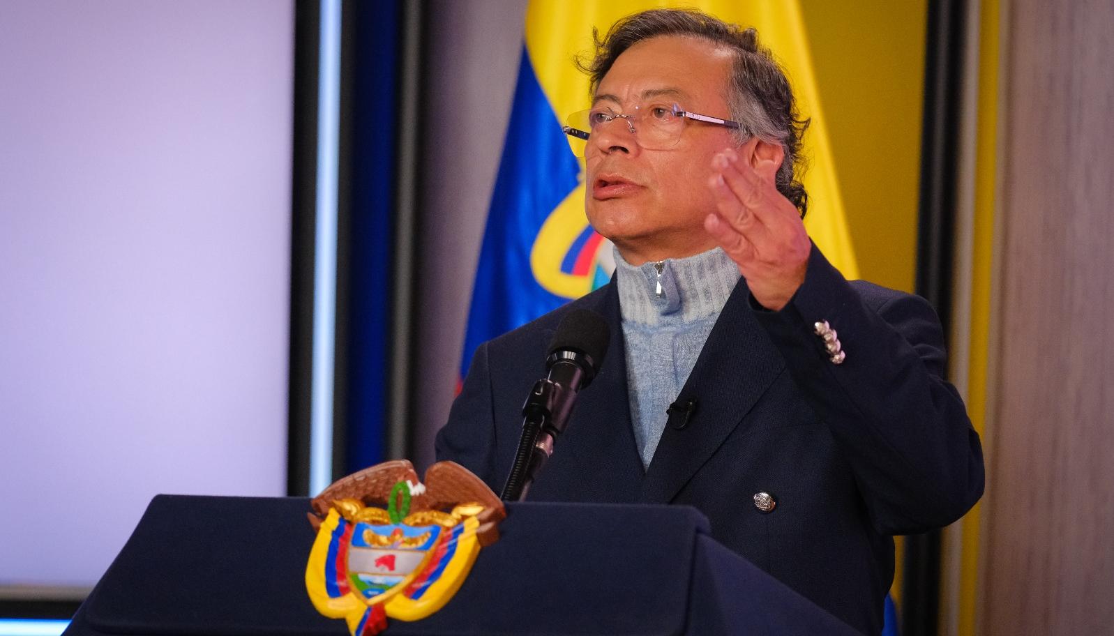 Gustavo Petro, presidente de Colombia.