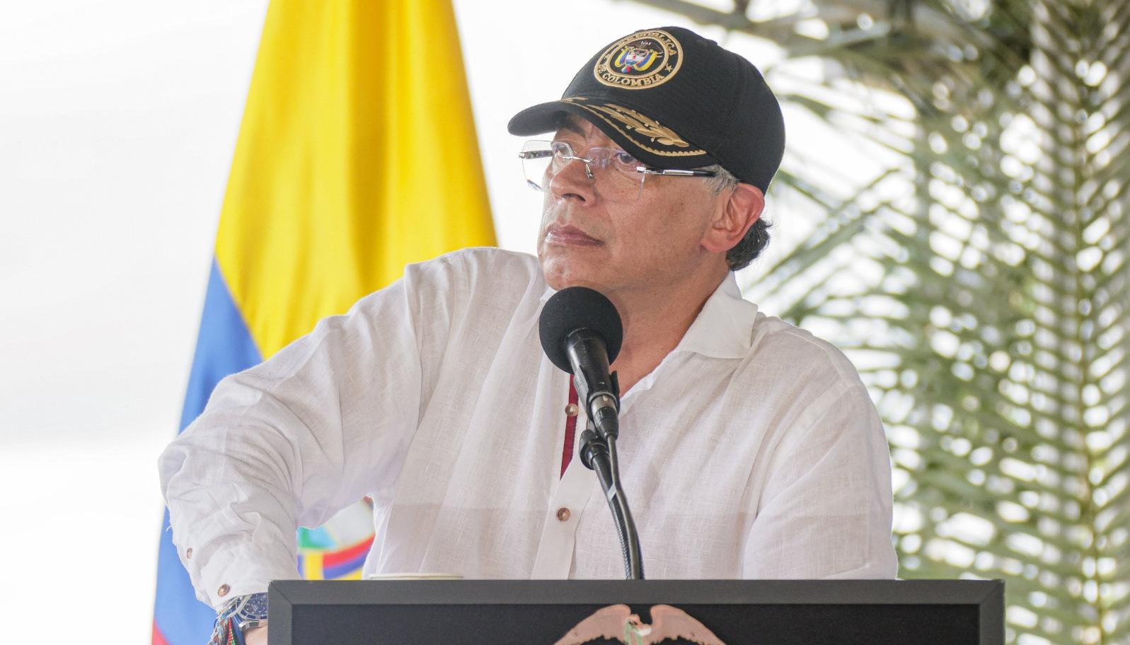 Presidente Gustavo Petro desde Nariño. 