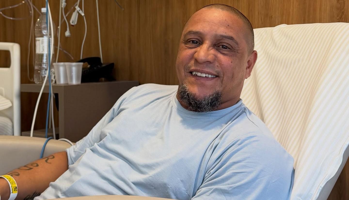 Roberto Carlos fue intervenido el lunes en el Hospital Vila Nova Star de São Paulo.
