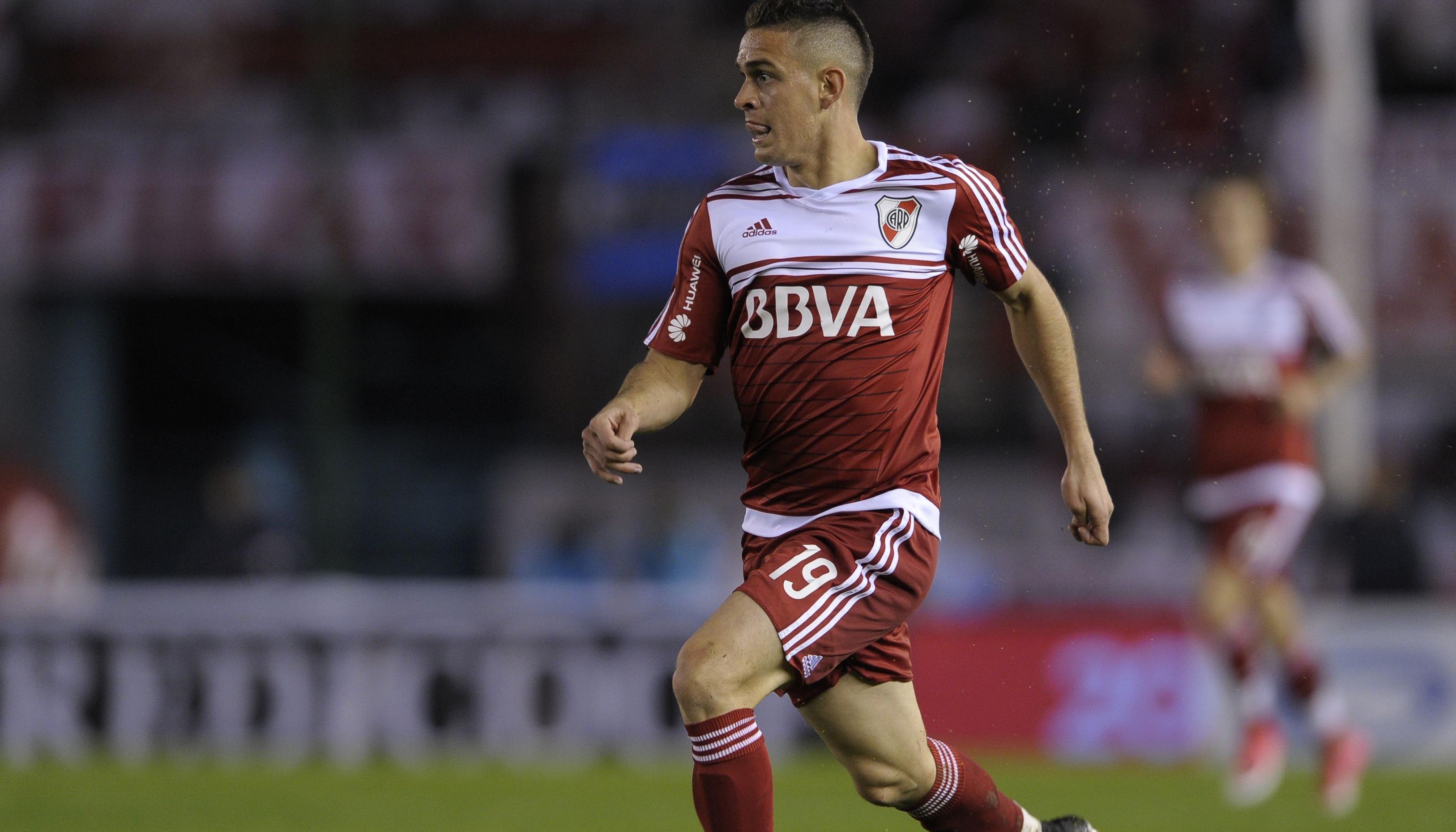Rafael Santos Borré jugó en River entre 2018 y 2021. 