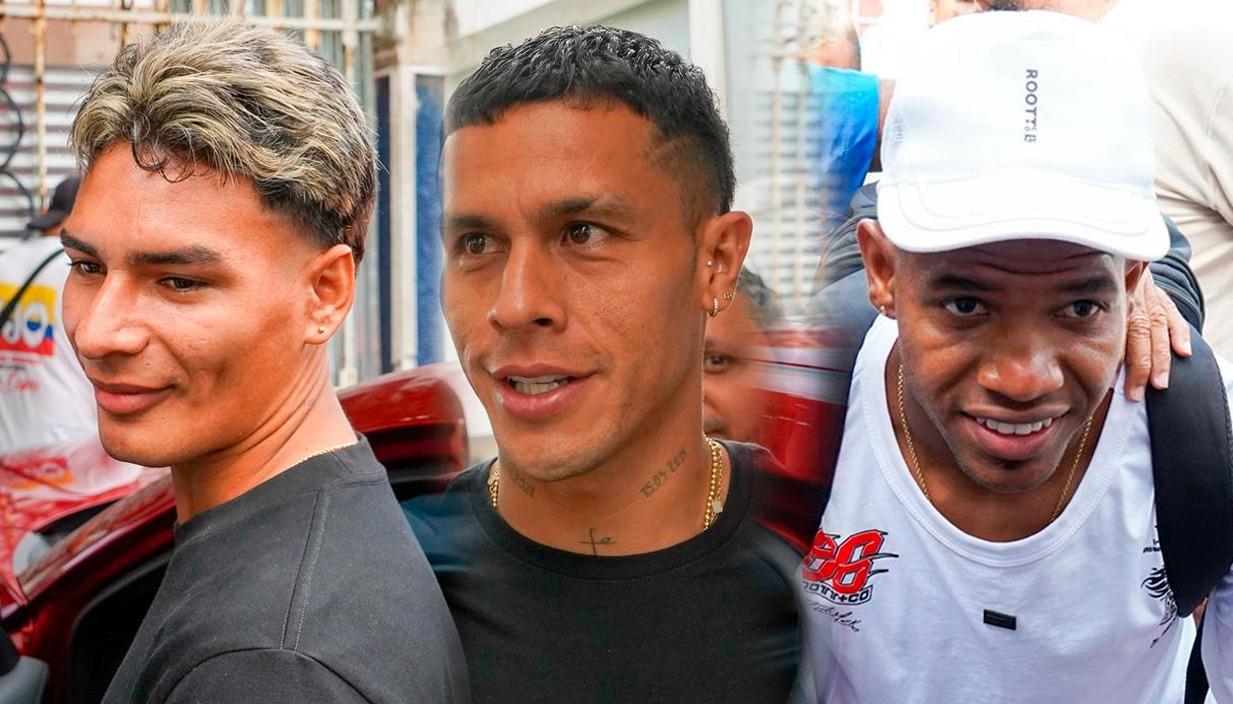 Jannenson Sarmiento, Juan David Ríos y Kevin Pérez, nuevos jugadores del Junior.