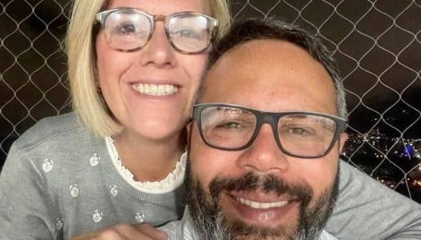 Mariana González y su esposo Rafael Tudares.