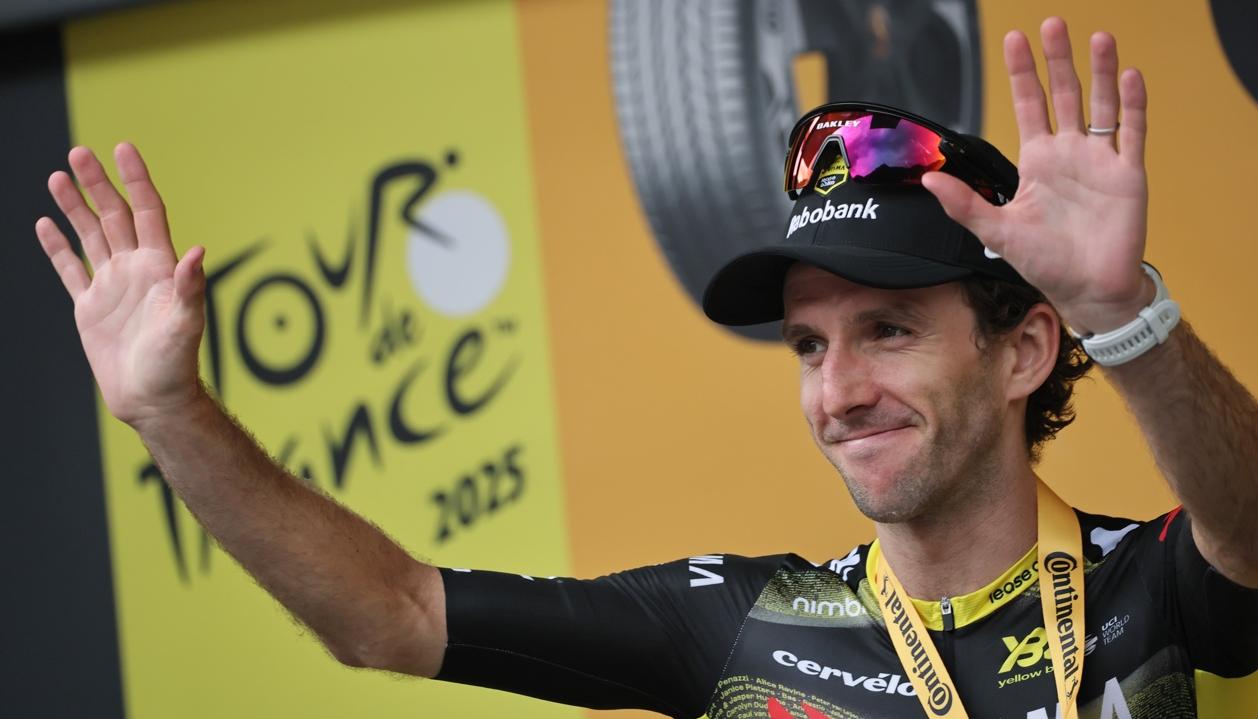Simon Yates, ciclista británico. 