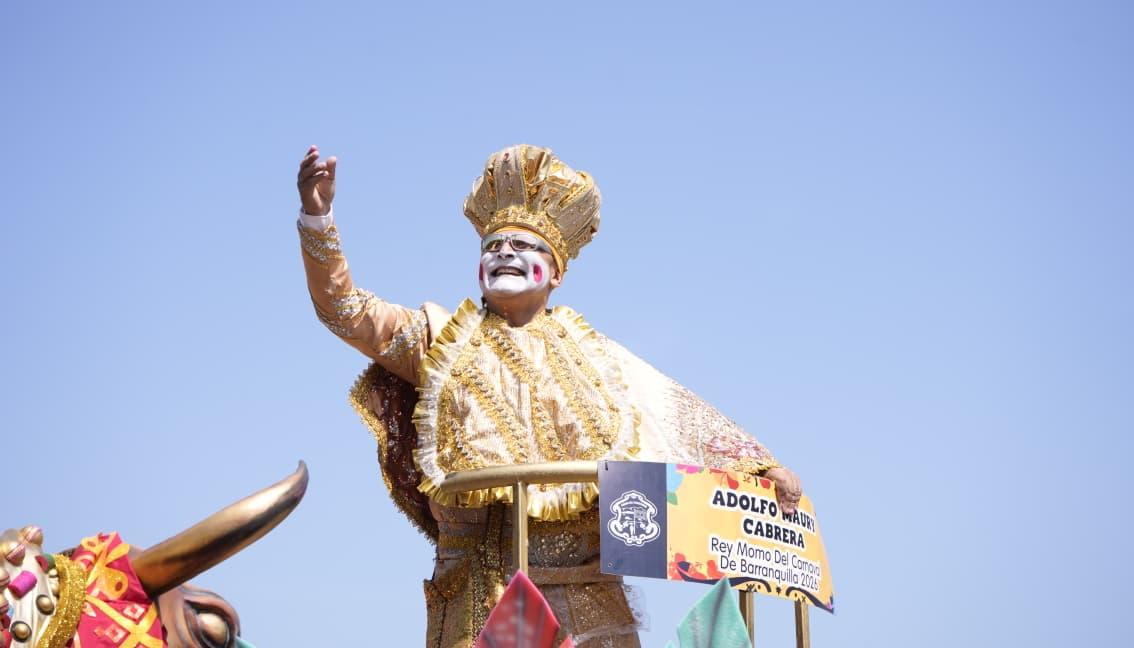 Adolfo Maury Cabrera, Rey Momo 2026.