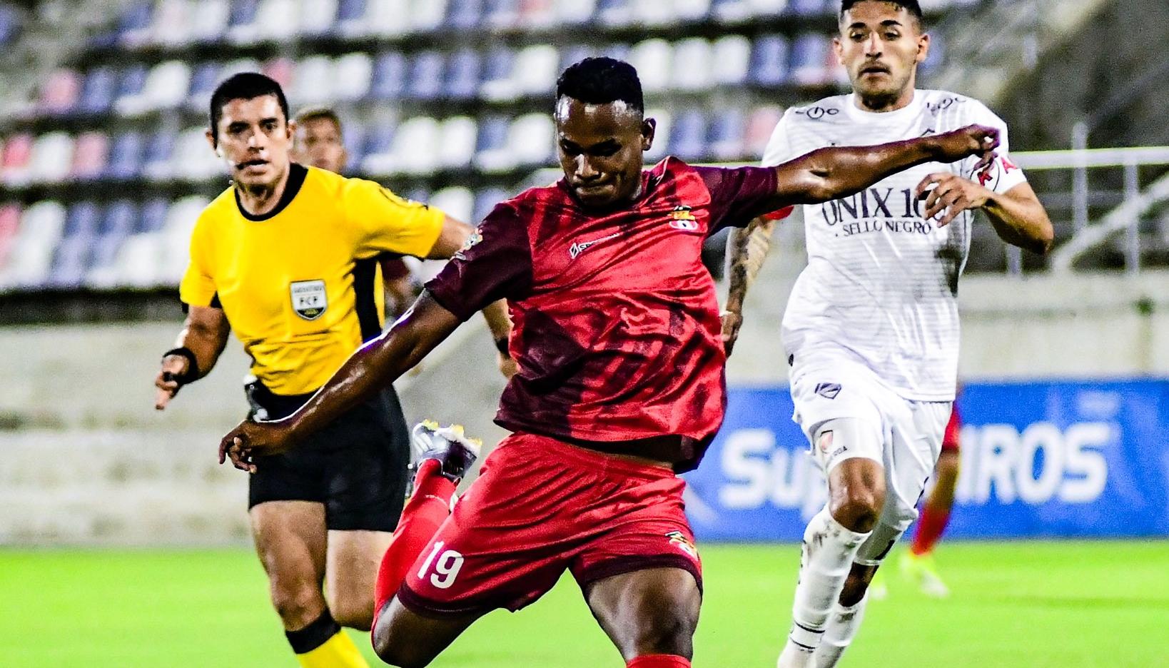 Cristian Peñate marcó el primer gol del Barranquilla FC.