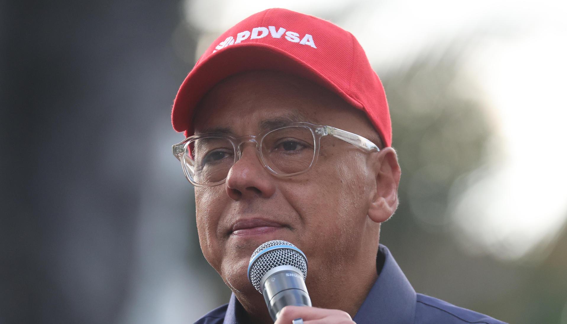 Jorge Rodríguez, presidente de la Asamblea Nacional de Venezuela.