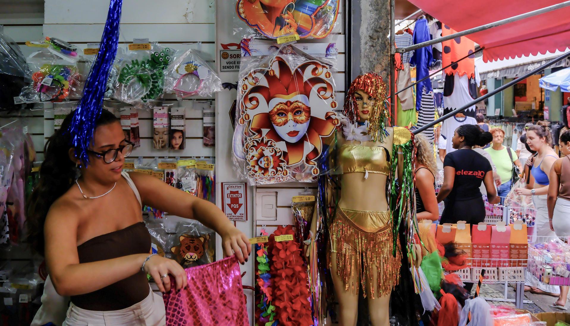 Carnaval en Río de Janeiro.