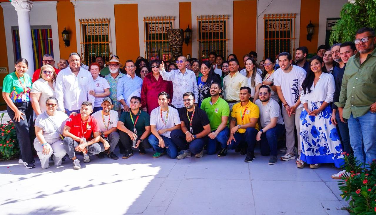 Directivos de las distintas organizaciones de Carnaval de Barranquilla