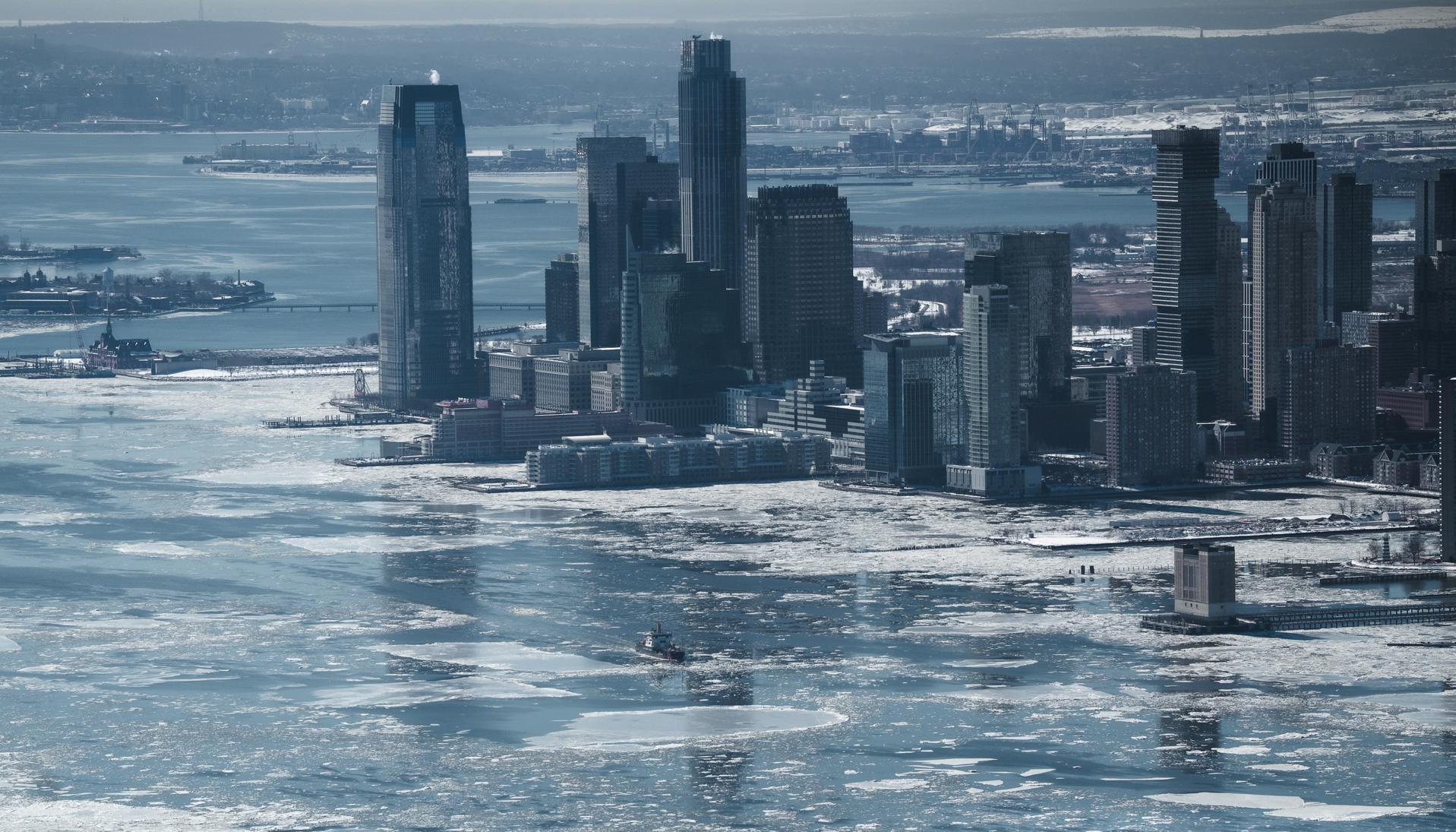 Ola de frío en Nueva York.