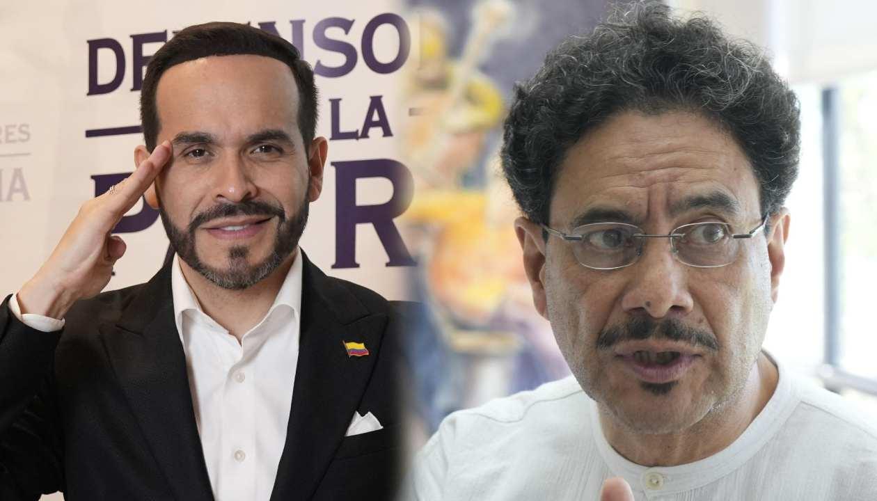 Abelardo De La Espriella e Iván Cepeda.