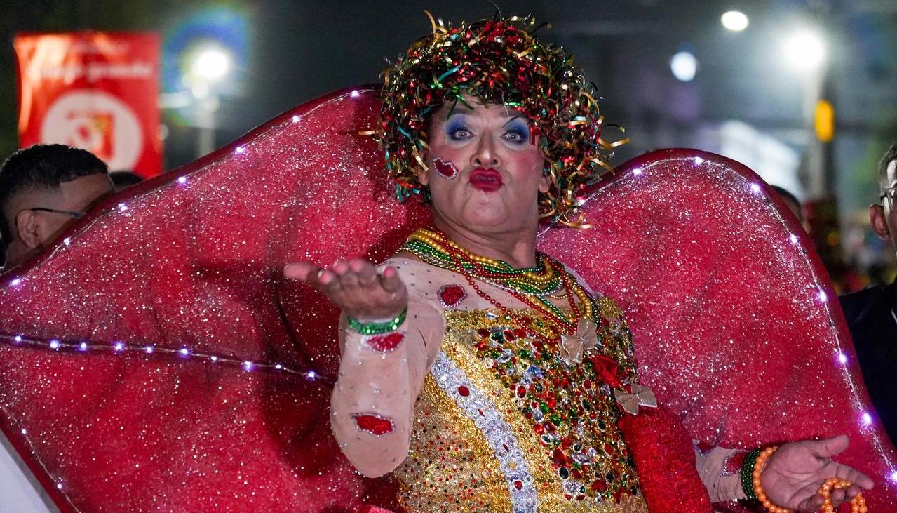 El Rey Momo Adolfo Maury.