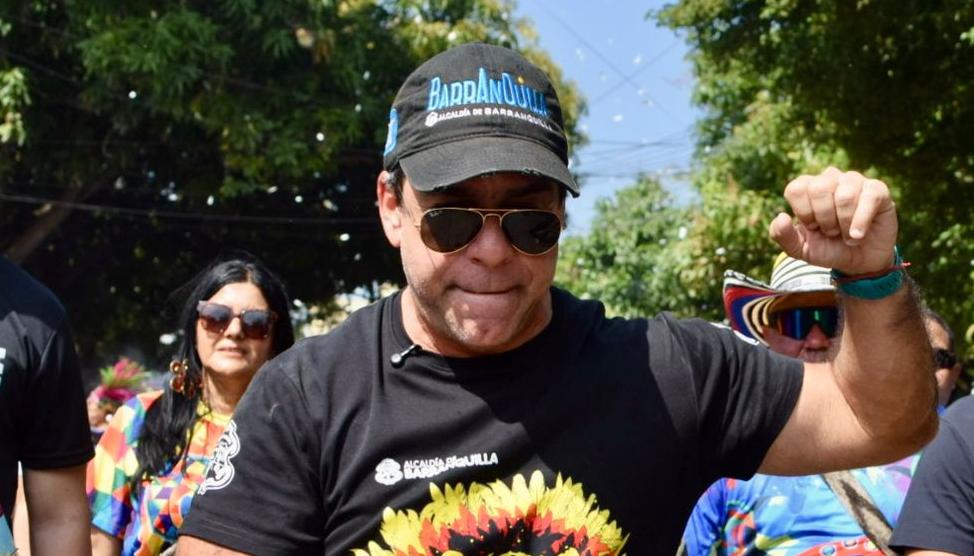 El Alcalde Alex Char.