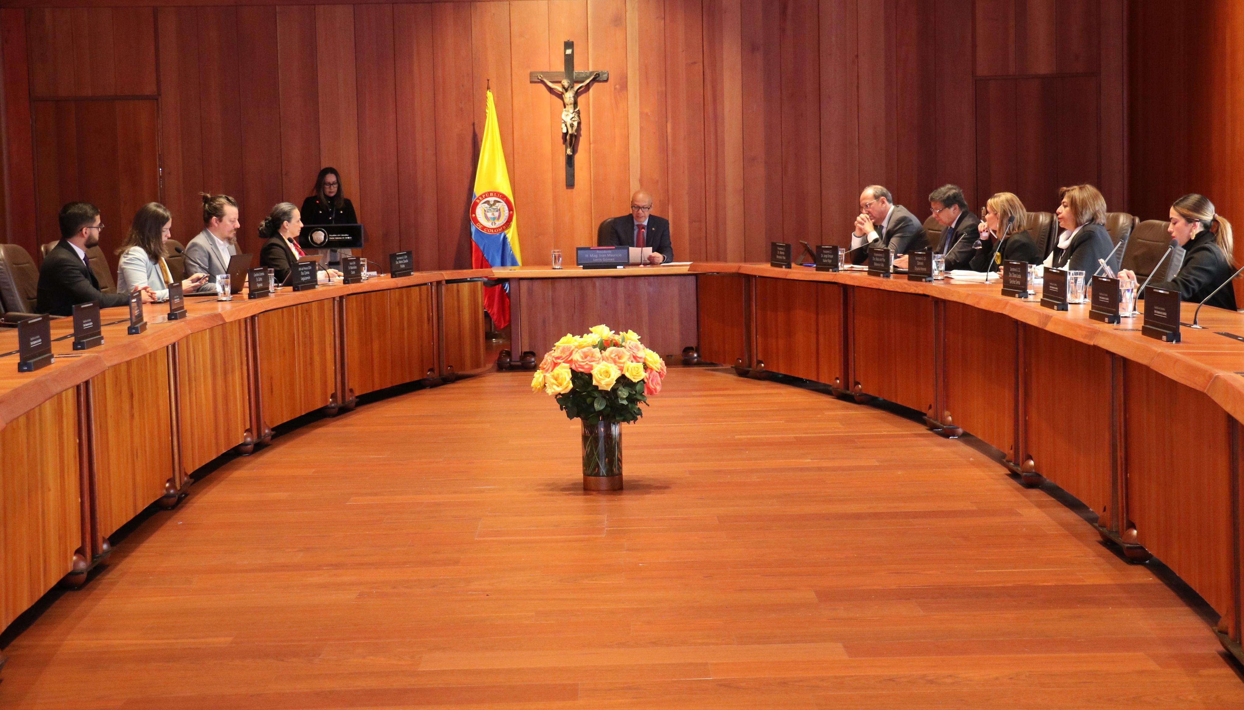 Presidentes de las altas cortes.