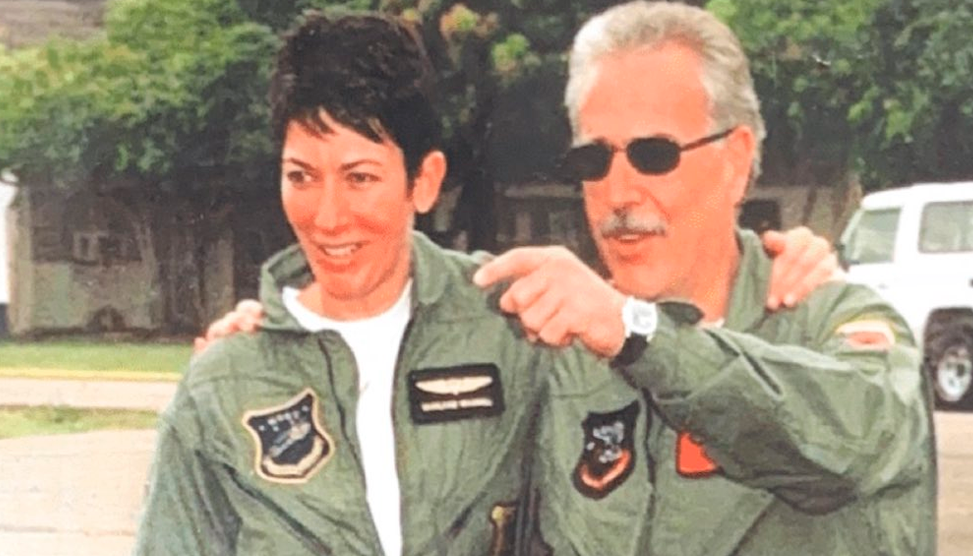 Ghislaine Maxwell y el expresidente Andrés Pastrana.