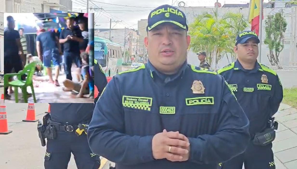 Teniente Coronel Belkin Villareal, Comandante Operativo de Policía Metropolitana. 
