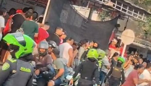 Ataque sicarial en el barrio Villa Muvdi.