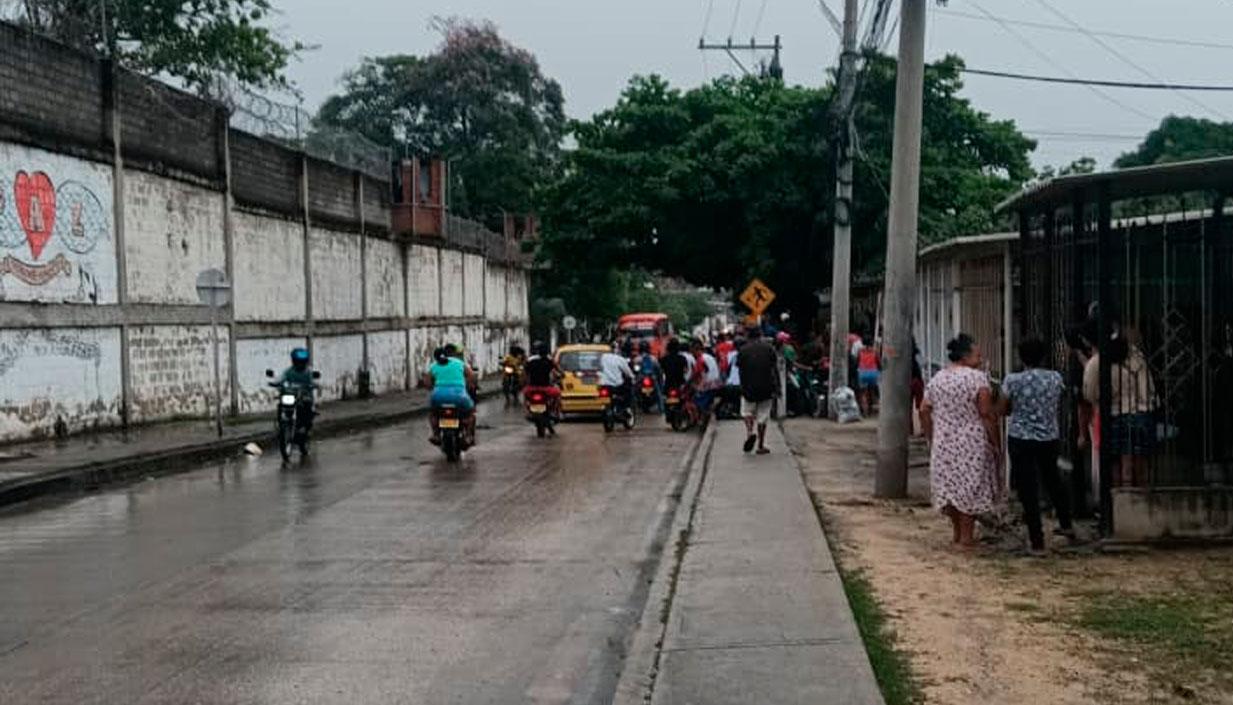 Atentado contra la Cárcel Distrital El Bosque
