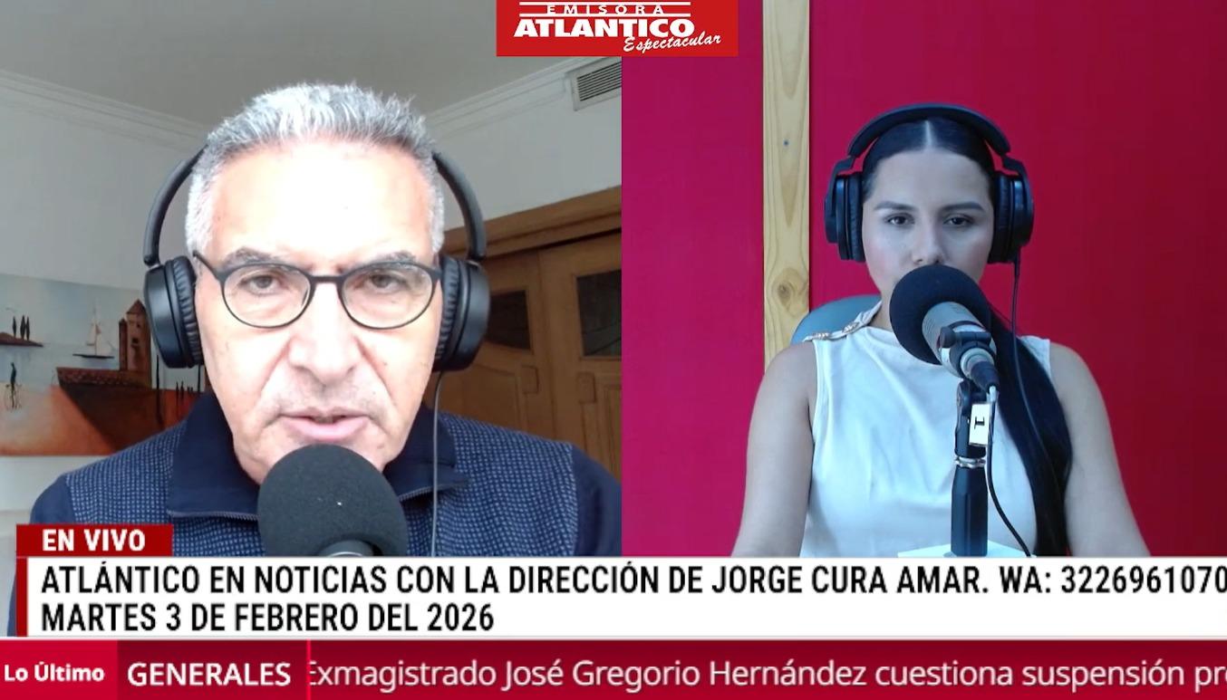Transmisión de Atlántico en Noticias.