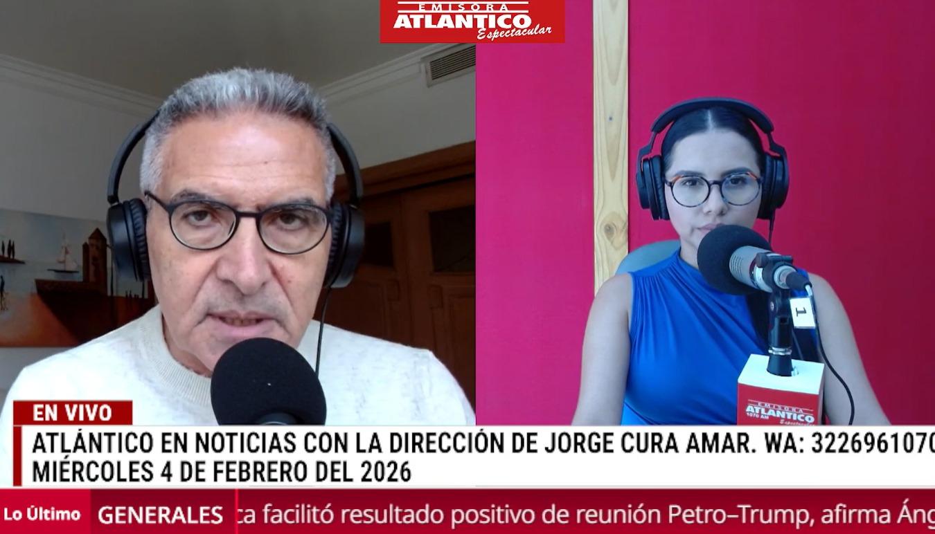 Transmisión de Atlántico en Noticias.