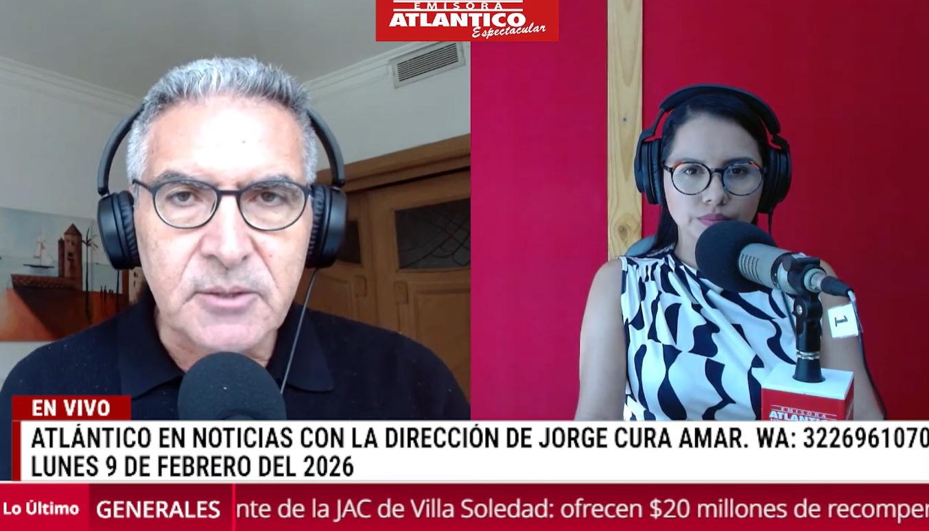Transmisión de Atlántico en Noticias.