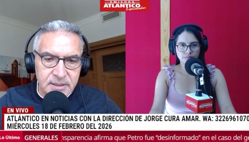 Transmisión de Atlántico en Noticias.