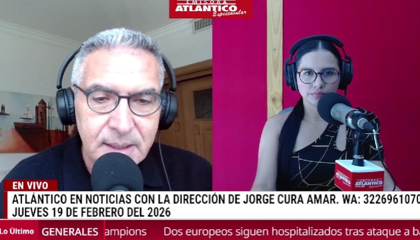 Transmisión de Atlántico en Noticias.