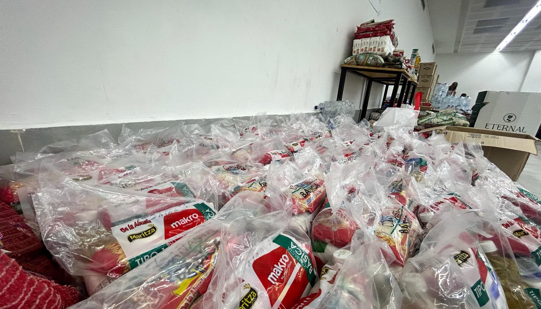 Ayudas humanitarias recolectadas en el Atlántico para los damnificados en Córdoba. 