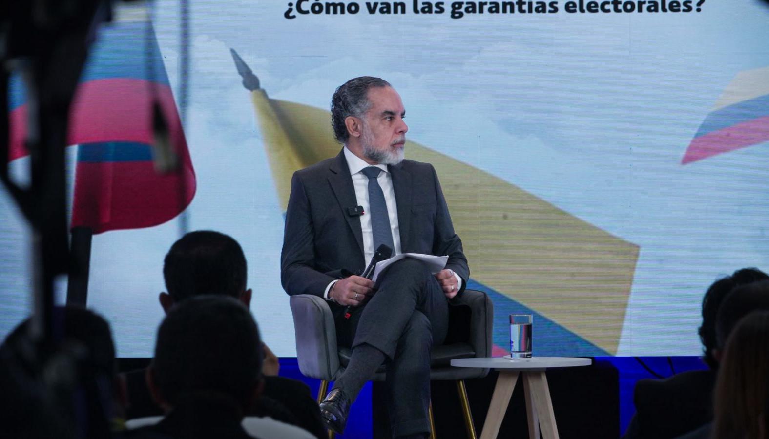 El Ministro del Interior, Armando Benedetti.