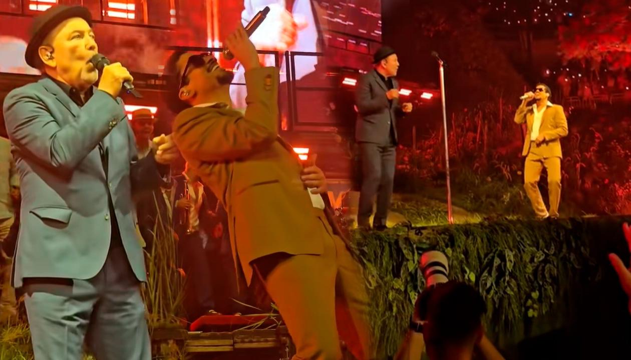 Rubén Blades y Bad Bunny.