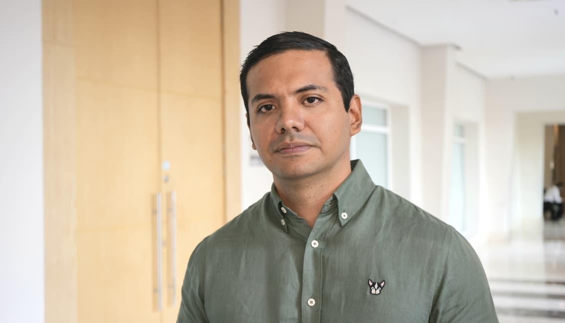 Camilo Pineda, delegado del Gobierno Nacional para el Espacio de Conversación Sociojurídico de Barranquilla de la Consejería de Paz.