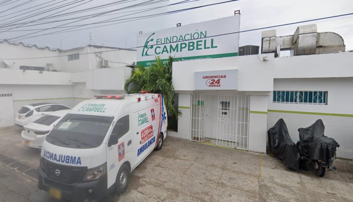 La víctima falleció en la Clínica Campbell de Malambo. 